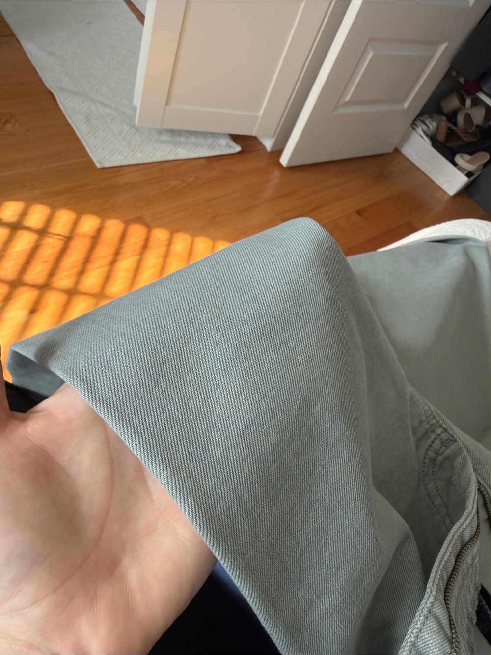 Zara Marine Wide Leg Pants - Picture 7 of 7